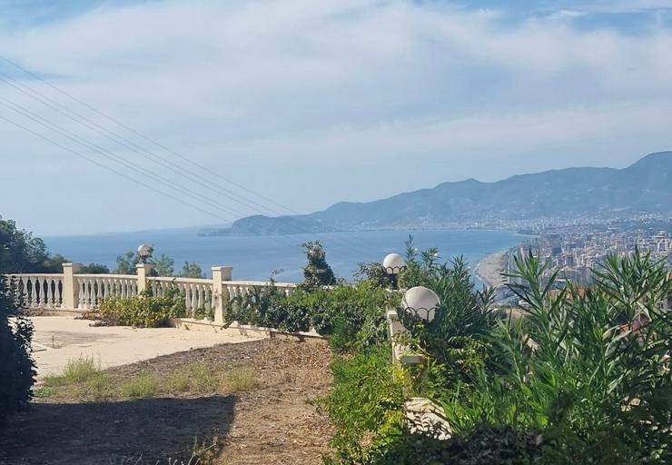 Bild 2: 🏡 1142 Freistehende Villa mit Meerblick in Kargicak, Alanya 