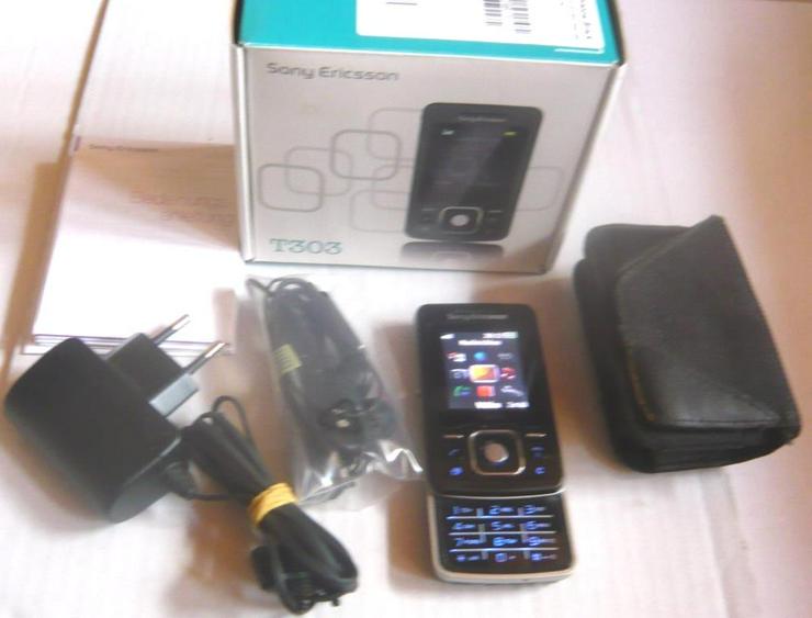 Sony Ericsson T303 Schiebehandy Handy Komplettset - Handys & Smartphones - Bild 1