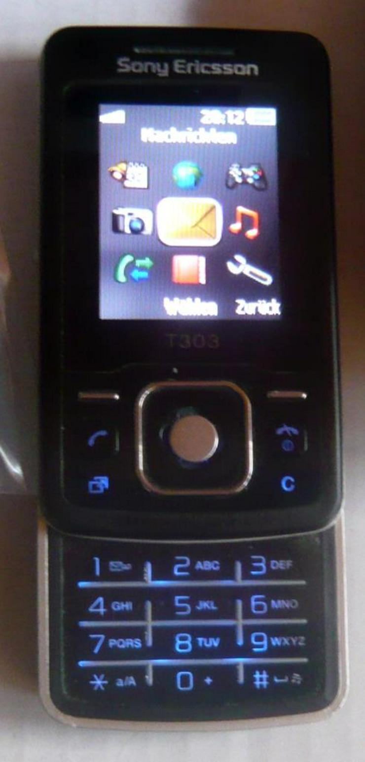 Bild 2: Sony Ericsson T303 Schiebehandy Handy Komplettset