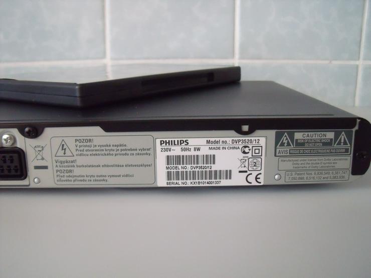 Bild 10: DVD Player Philips 3520 mit FB DviX , USB ,Super zustand . + Silber  Ring .