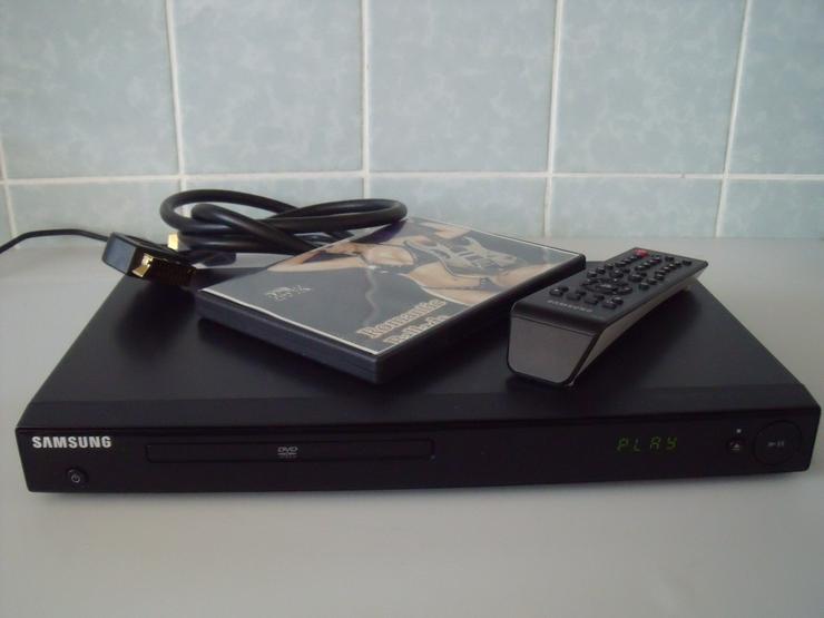 Bild 3: DVD Player Samsung  mit FB DviX , ohne Skart  Kabel .