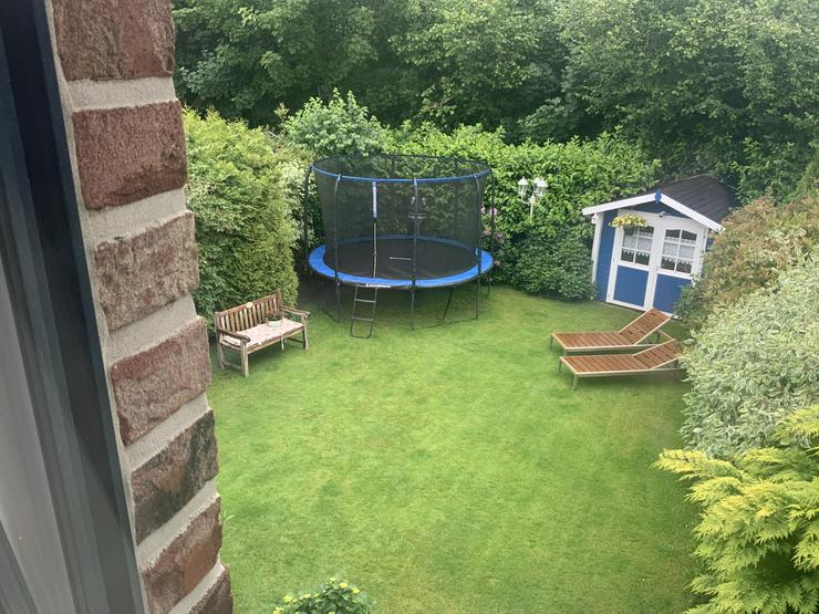 Bild 4: Songmics Trampolin 2 Jahre  B366 cm H270cm mit Bodenanker guter Zustand