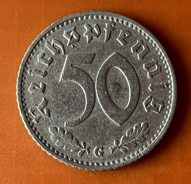 50 Reichspfennig 1941 „G“ Kursmünze Deutsches Reich 2. Weltkrieg