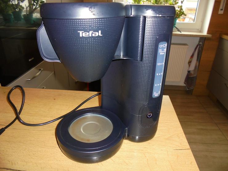 Bild 2: Tefal Filterkaffeemaschine CM2M08 1,25 L Dauerfilter Blau ohne Kanne neuwertig