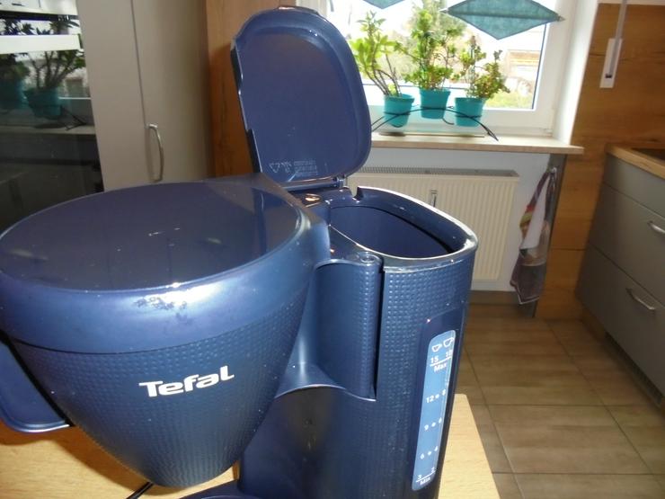 Bild 4: Tefal Filterkaffeemaschine CM2M08 1,25 L Dauerfilter Blau ohne Kanne neuwertig