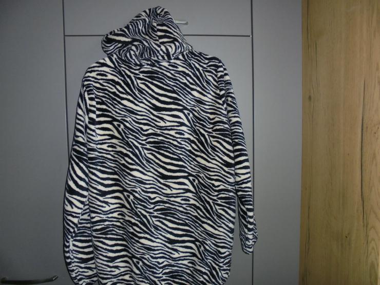 Bild 4: NEU: Damen Kapuzen Fleece Weste Gr. L braun/beige