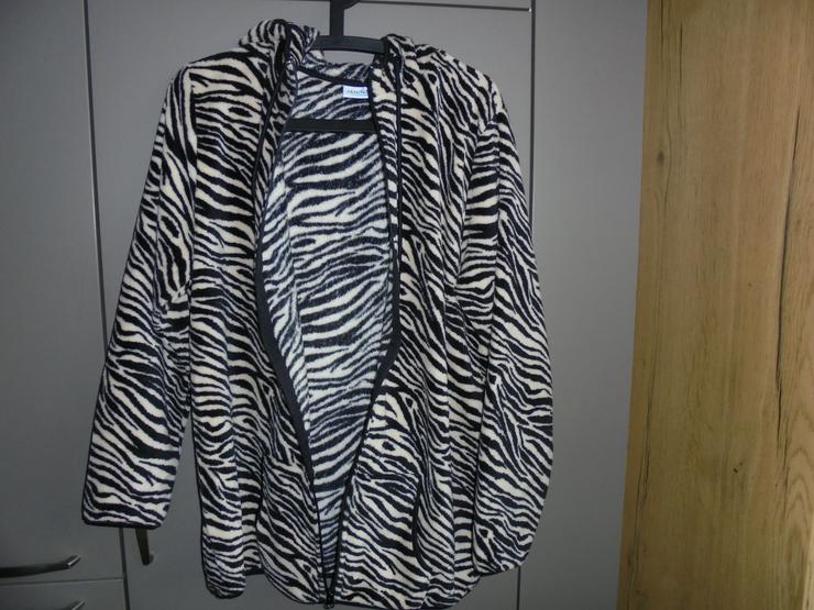 Bild 5: NEU: Damen Kapuzen Fleece Weste Gr. L braun/beige