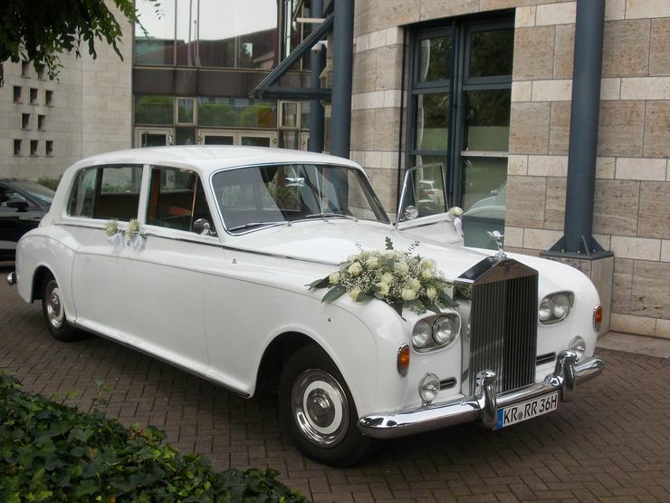 Bild 3: Hochzeitsauto  Brautwagen, Rolls-Royce