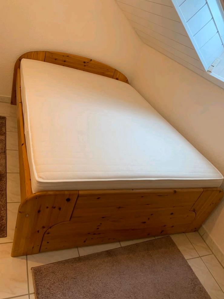 Doppelbett Massivholz Kiefer 140x 200 cm