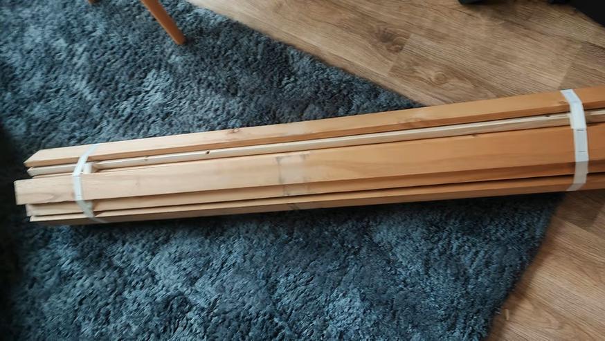 Bild 6: Metallbett Farbe Grau 140 x 200 cm mit Lattenrost 140x200 cm