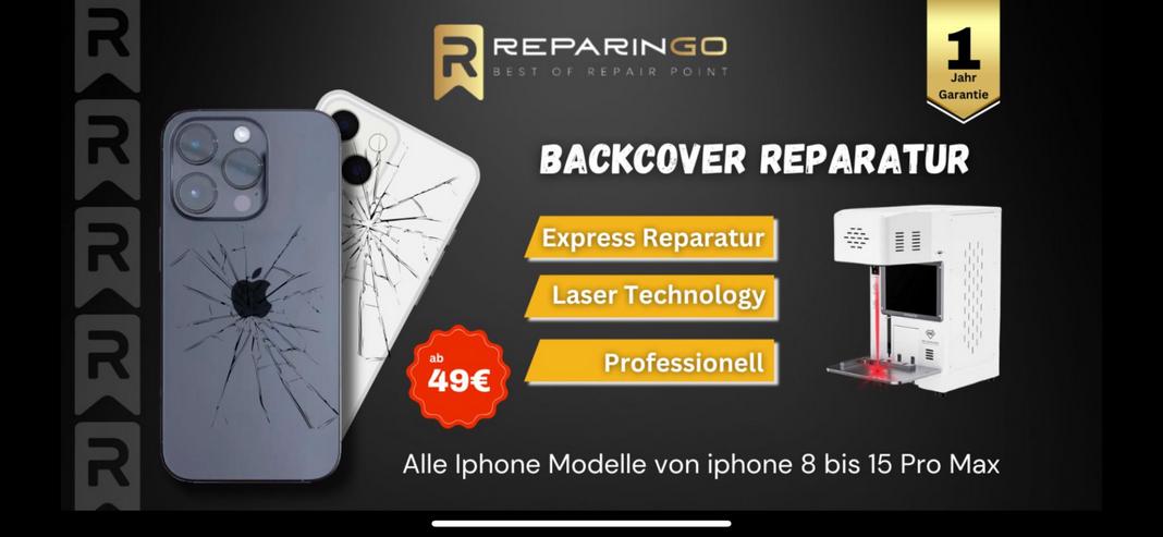 Iphone Backcover Rückseite Rückglas Austausch Reparatur handy