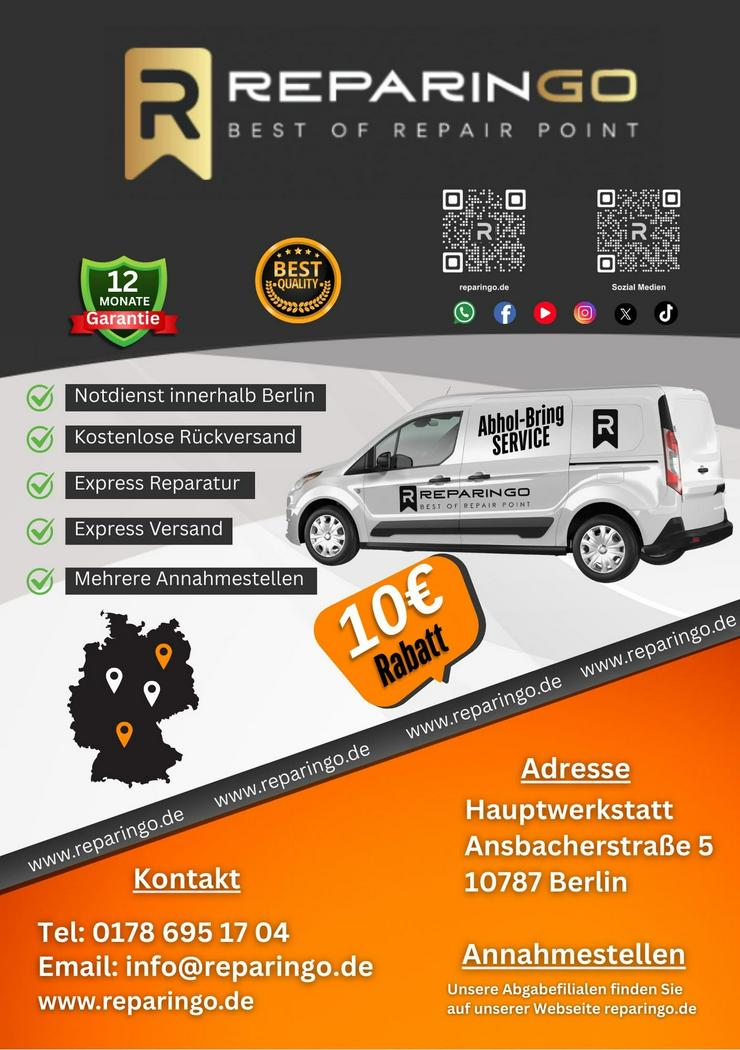 Bild 2: Iphone Backcover Rückseite Rückglas Austausch Reparatur handy
