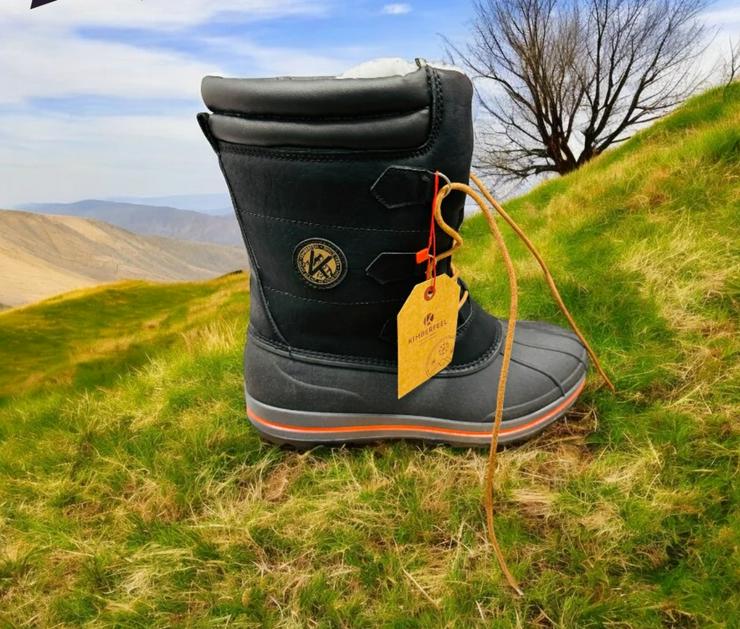 Kimberfeel Herren Dorian Stiefel in Schwarz ( Retour) Größe 46