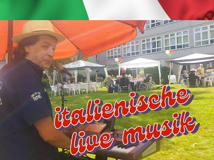 Italienische & Deutsche Livemusik Gesang Keyboard Gitarre 