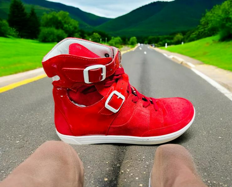 Bild 2: Birkenstock Thessaloniki Damen Sneaker in Rot Herstellernummer : 1004558 ( Letzte Stück )