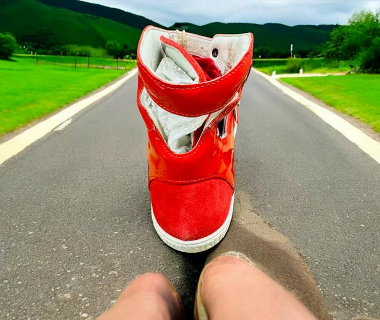Bild 3: Birkenstock Thessaloniki Damen Sneaker in Rot Herstellernummer : 1004558 ( Letzte Stück )