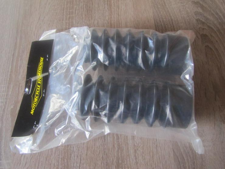 Bild 6: Harley Gabel Faltenbälge Manschetten Fork Boots 39mm Sportster Dyna FXR etc.