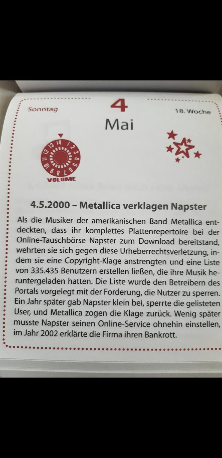 Bild 2: MetallicaAZ AaronZzTop AbbaZappa Uvm.