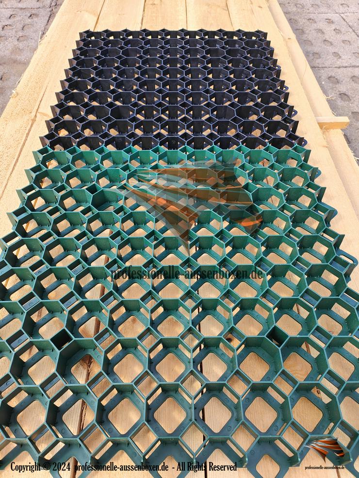 Bild 3: Kiesgitter & Rasengitter für den Garten - Rasenwaben & Gartenplatten 7,99EUR/m2