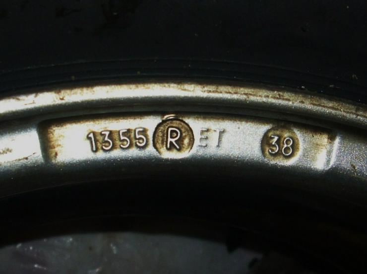 Bild 6: ABE 42704 original ABE - Gutachten mit Exip-Alufelgen 5,5Jx13H2 Angebot