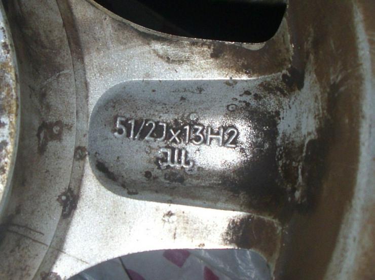 Bild 5: Oldtimer ABE 42704 original ABE - Gutachten mit Exip-Alufelgen 5,5Jx13H2 Angebot