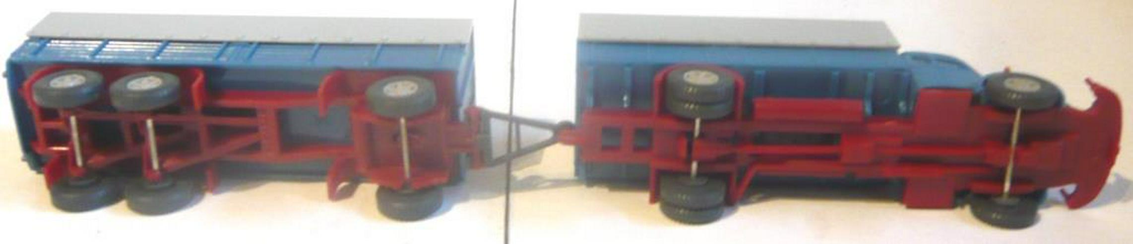 Bild 12: Wiking alt 1:87 Büssing LU7 Krupp Titan Krupp 806 Lastzüge Sattelzug