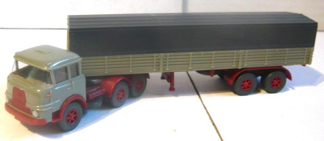 Bild 7: Wiking alt 1:87 Büssing LU7 Krupp Titan Krupp 806 Lastzüge Sattelzug