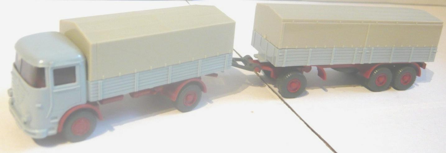 Bild 4: Wiking alt 1:87 Büssing LU7 Krupp Titan Krupp 806 Lastzüge Sattelzug