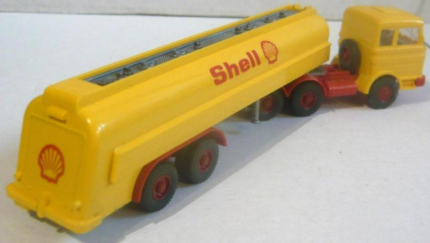 Bild 3: Wiking alt 1:87 MB 2223 Shell Tanksattelzug Tankzug