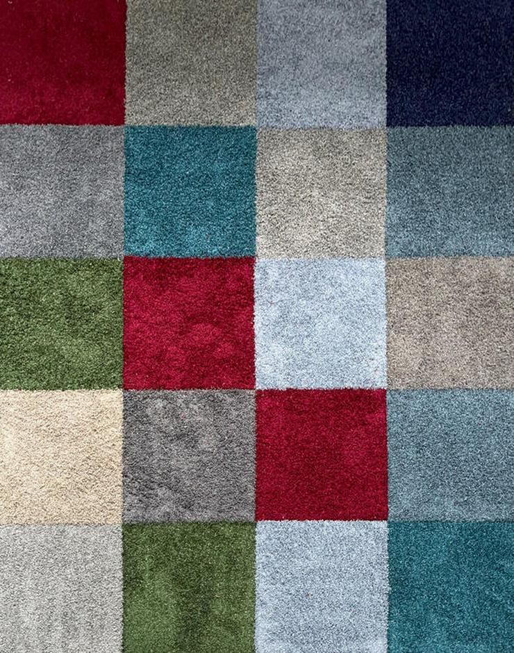 Bild 2: Touch & Tones 103 Hochflor-Teppichfliesen im Mix 50x50cm