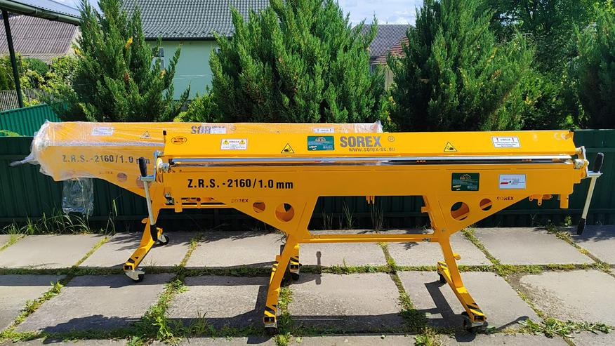 DACHDECKERBIEGEMASCHINE ZRS 2160 / 1.0 mm Sorex - Kostenloser versand