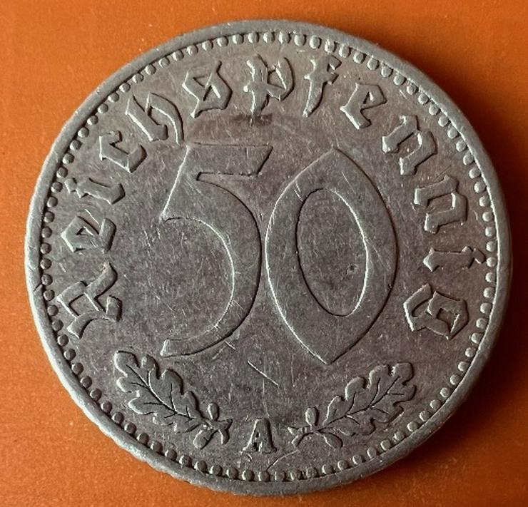Bild 2: 50 Reichspfennig 1935 "A" Kursmünze Deutsches Reich