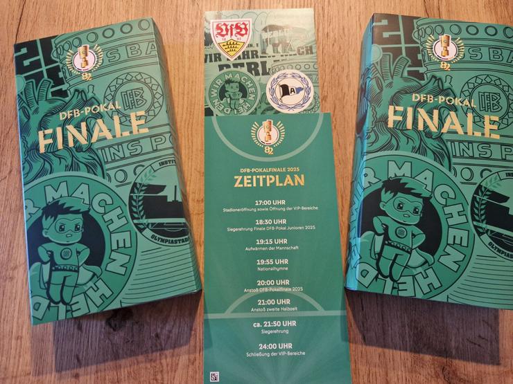 2 Tickets (VIP Karten) DFB Pokalfinale 2025 - Arminia Bielefeld - VfB Stuttgart - Fußball - Bild 1