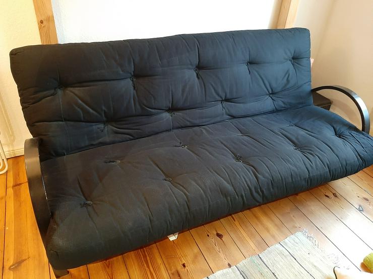 Futonsofa Schlaffunktion 2m x 1,40m zu verschenken, guter Zustand