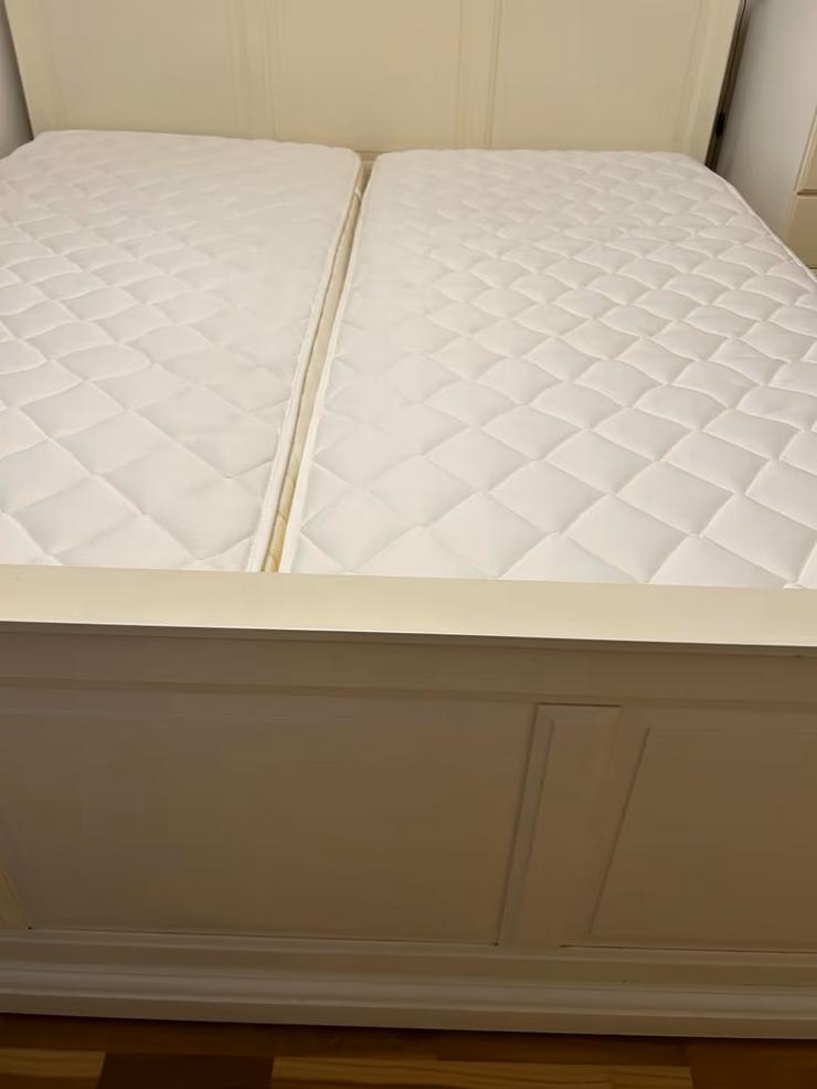 Bild 5: Ikea Birkeland Bettgestell (180x200)Farbe Creme Weiß