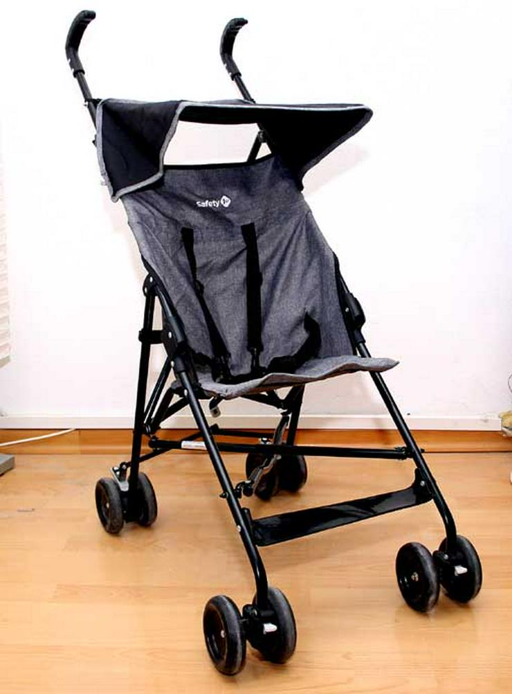 Bild 6: Safety 1StT – Kinderwagen Buggy Babywagen Farbe: Grau/Schwarz