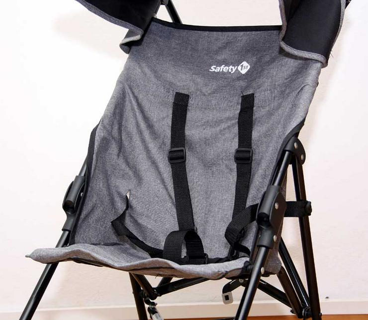 Bild 3: Safety 1StT – Kinderwagen Buggy Babywagen Farbe: Grau/Schwarz