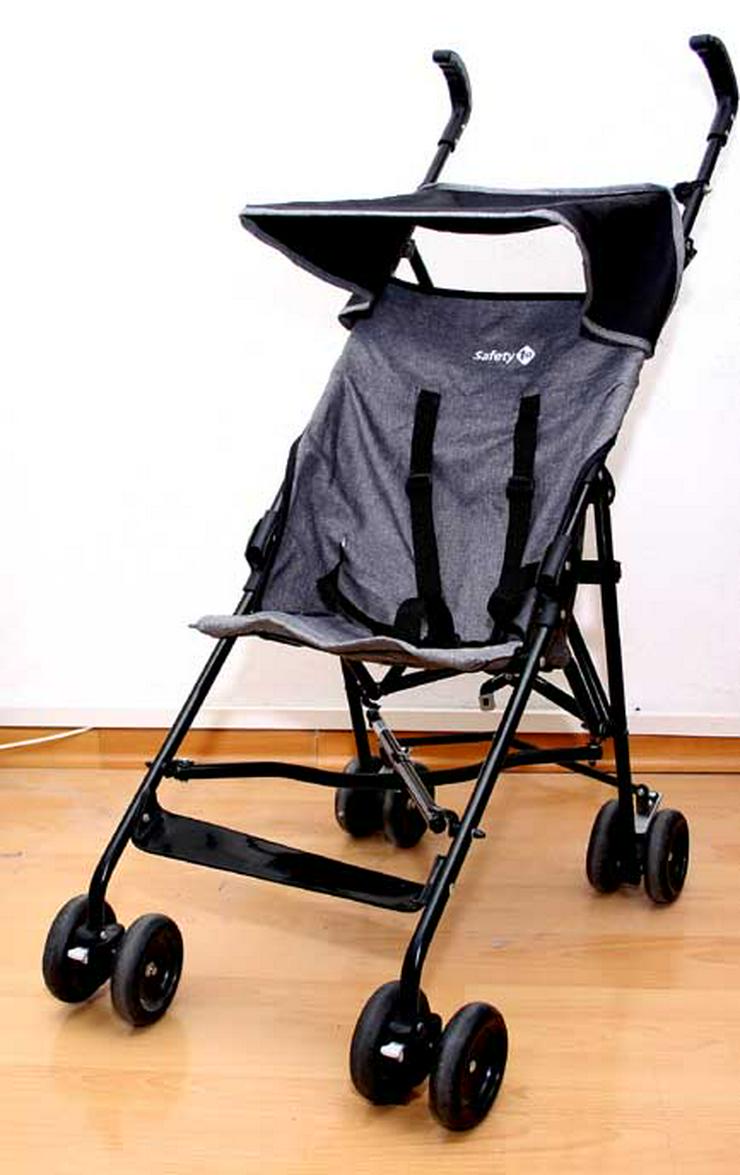 Bild 2: Safety 1StT – Kinderwagen Buggy Babywagen Farbe: Grau/Schwarz