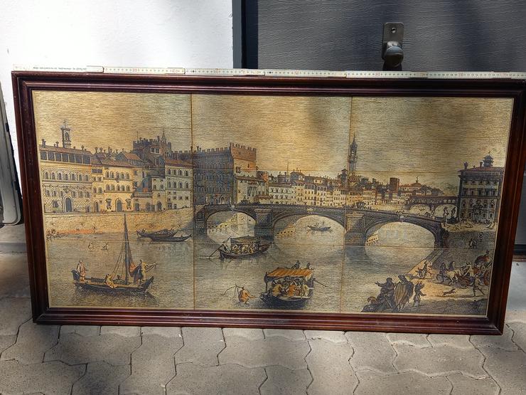 Bild 4: Bild aus Fliesen "Stadtansicht Florenz", Maße: ca. 125 x 70