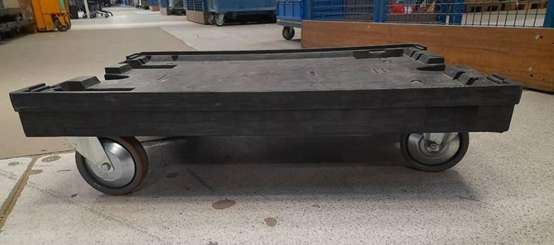 Bild 2: 100x Transportroller Schwerlast Rollwagen Möbelroller Blumenwagen