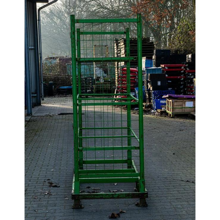 Bild 3: 8x Stapelgestell Rungen Rungengestell Regal 225x85x213 cm (lxtxh)