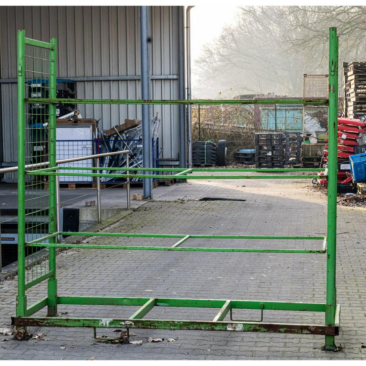 Bild 4: 8x Stapelgestell Rungen Rungengestell Regal 225x85x213 cm (lxtxh)