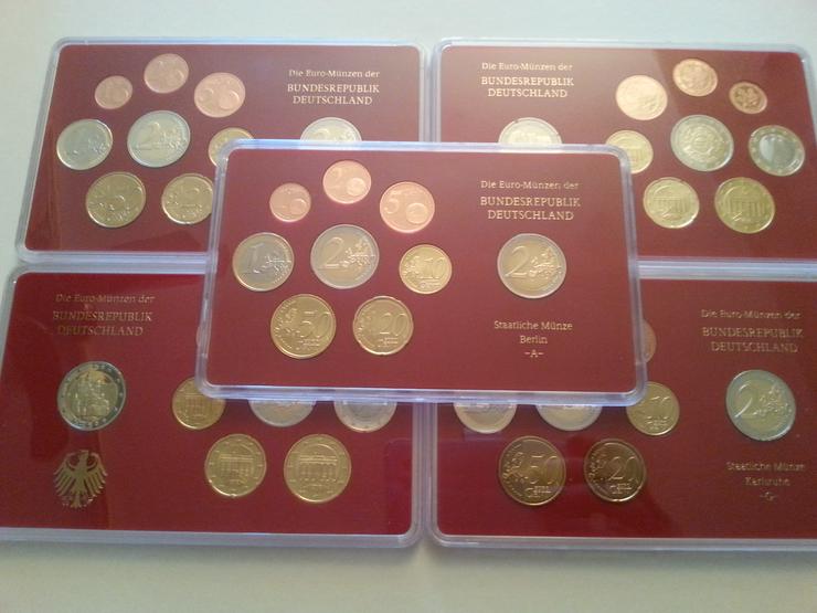 Deutschland KMS 2012 „Polierte Platte“ (PP) A-D-F-G-J Neu und OVP