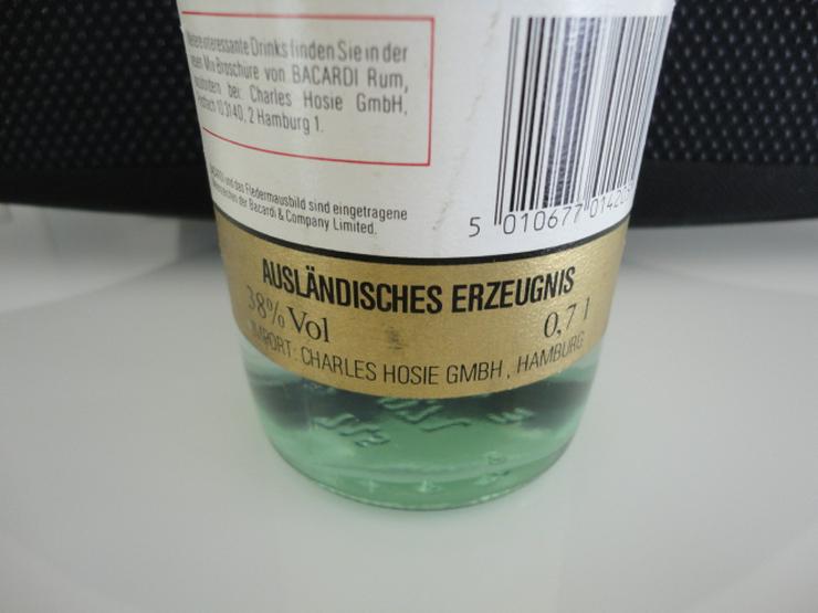 Bild 5: Bacardi Superior Carta Blanca 70cl 38% light dry NEU 70er Jahre