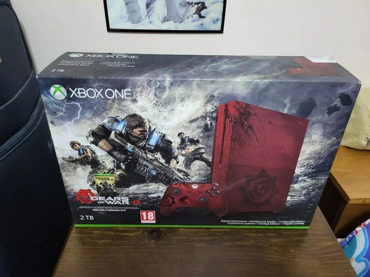 XBOX ONE S, 2 TB, GEARS OF WAR 4, BRANDNEU-