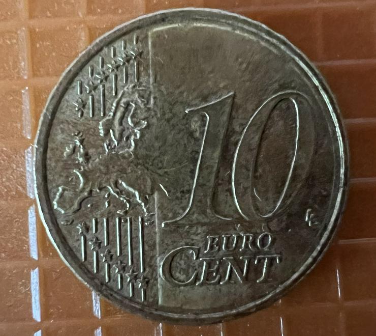 Bild 2: Malta 2008 10 Cent Kursmünze