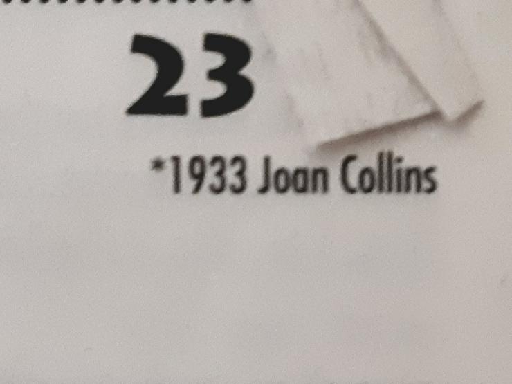 Bild 2: JoanCollins92StarTrekAZ AbbaZappa Uvm.