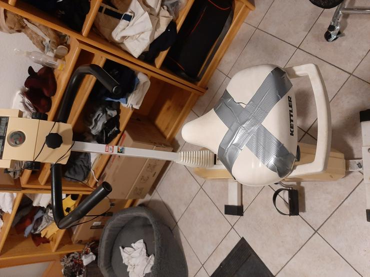 Bild 2: Kettler Hometrainer, Rad, voll funktionsfähig, Batterie, Raum Gdb zu verkaufen 80 euro