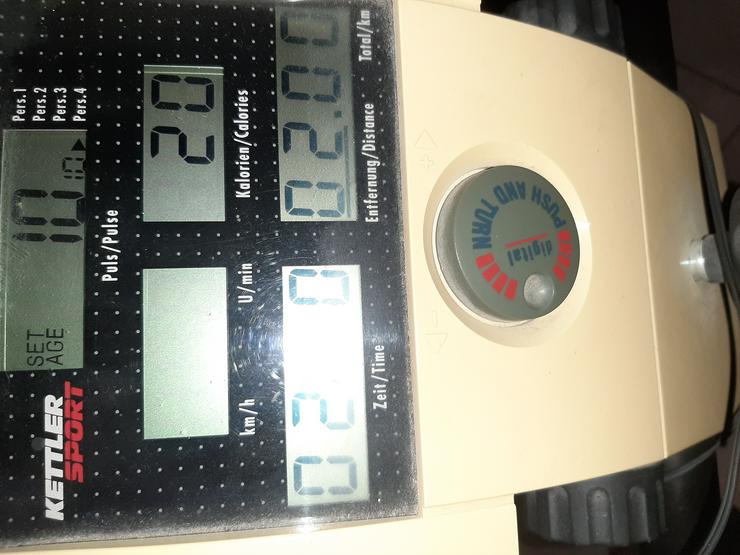 Kettler Hometrainer, Rad, voll funktionsfähig, Batterie, Raum Gdb zu verkaufen 80 euro
