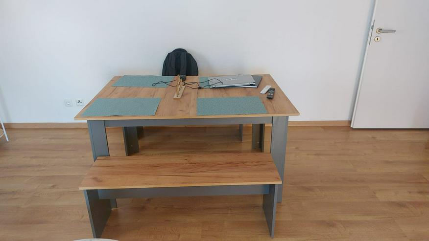 Bild 2: TISCH SET mit 2 Bänken Top zustand